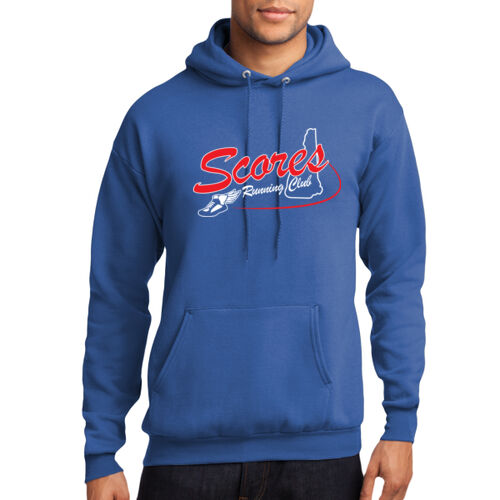 Unisex Pullover Hoodie (Blue/Grey) Thumbnail