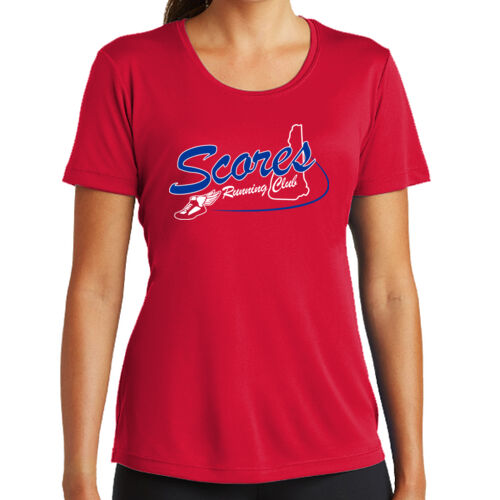 Ladies' Performance T-Shirt (Red) Thumbnail
