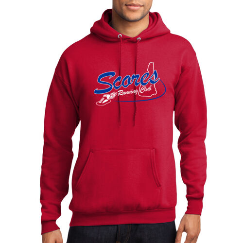 Unisex Pullover Hoodie (Red) Thumbnail