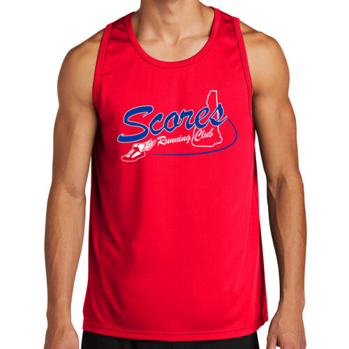 Unisex Performance Tank (Red) Thumbnail